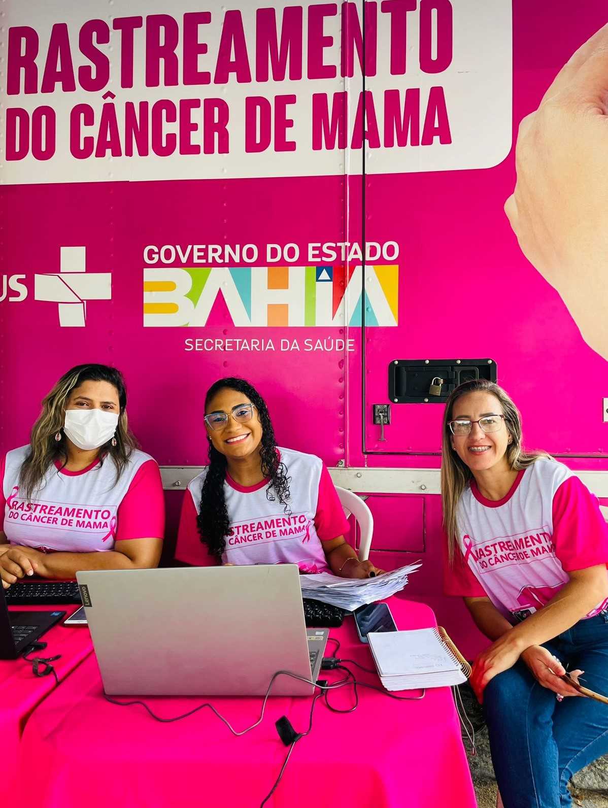 Camacã: Prefeitura e Governo do Estado deram início ao mutirão de Mamografia gratuito
